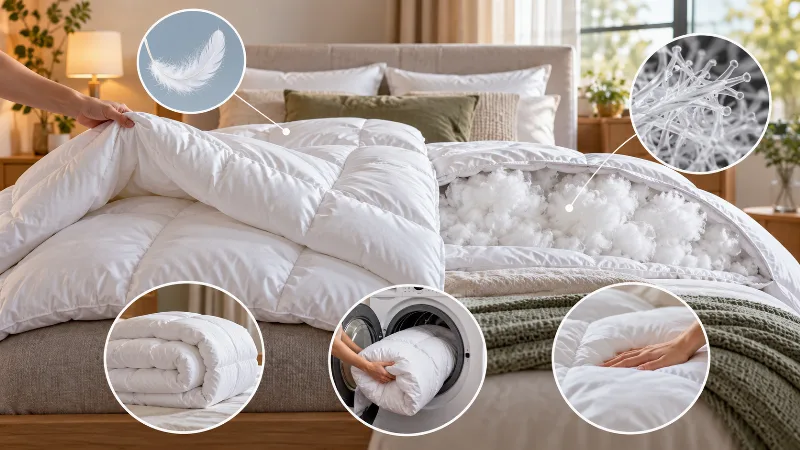 Mikrofiber Yorgan Nedir? Avantajları ve Dezavantajları